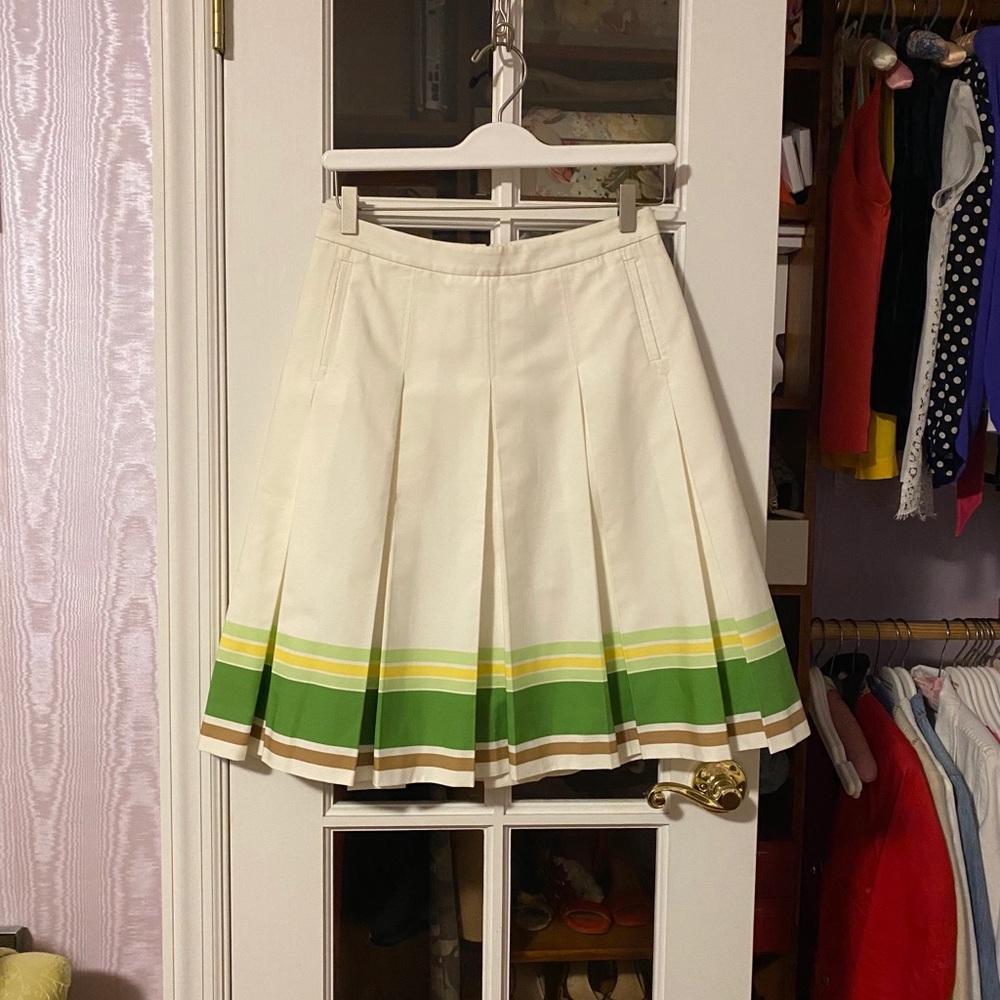 J. Crew Pleated Skirt